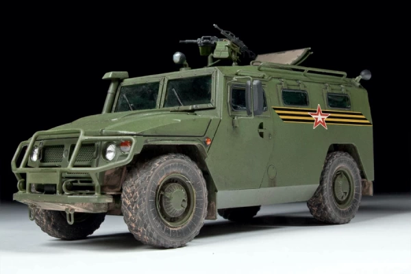 3668 Российский бронеавтомобиль ГАЗ-233014 "Тигр"