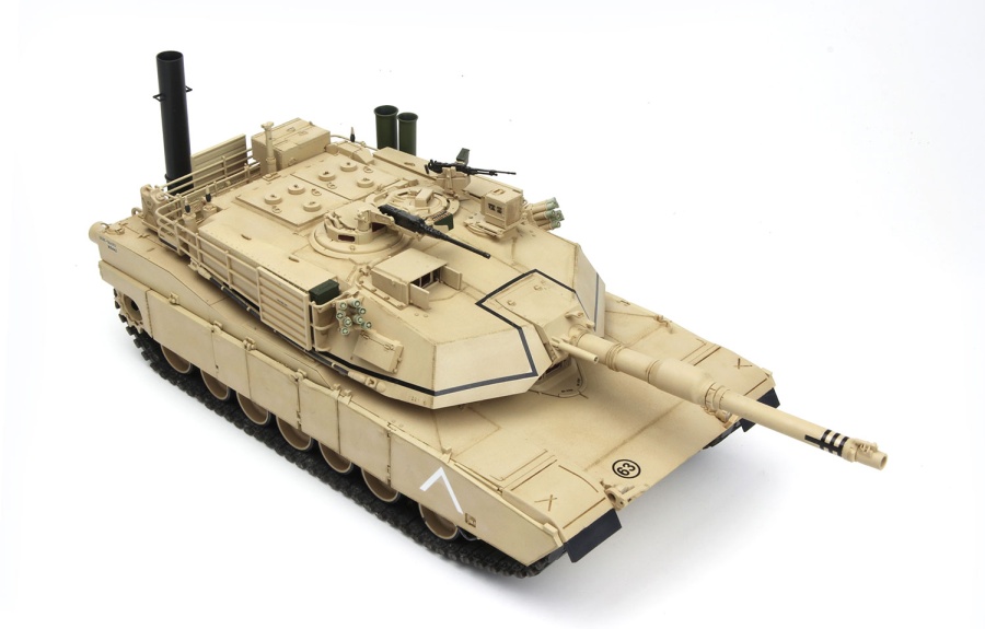 TS-032 1/35 USMC M1A1 AIM/U.S. Army M1A1 Abrams Tusk Main Battle Tank