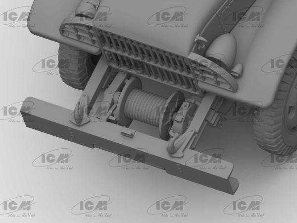 35594 Грузовой автомобиль G7117 с советскими водителями IIМВ