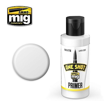 AMIG2022 Ammo Mig ONE SHOT PRIMER - WHITE  AMIG2022 Ammo Mig ONE SHOT PRIMER - WHITE