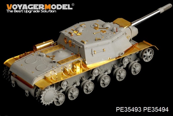 PE35493 WWII Soviet SU-152 late production basic(For Трубач 05568)