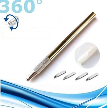 MW-2185 360°вращающийся модельный нож (с лезвиями 4шт)