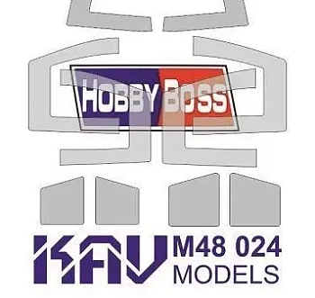 M48024 Окрасочная маска на остекление М&Г-31М (Hobby Boss)