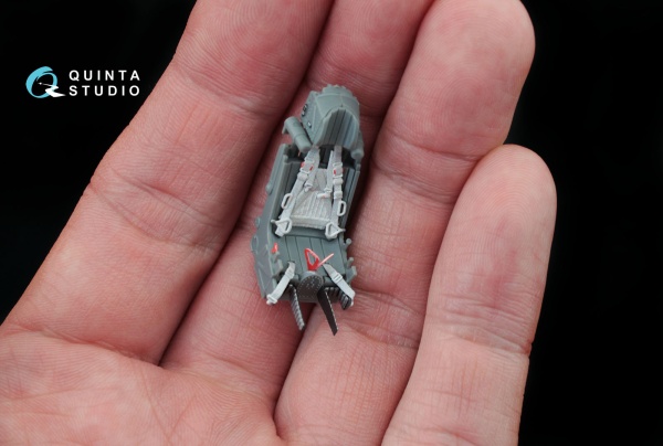 QD48027 3D Декаль интерьера кабины МиГ-31Б (для модели AMK)