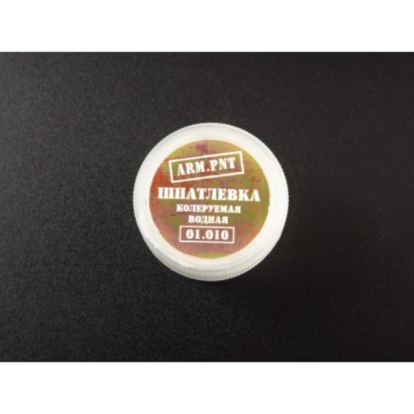 01.010 шпатлевка водная колеруемая