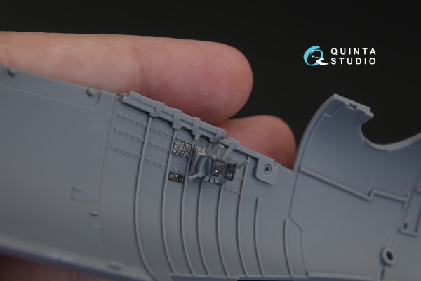 QD32015 1/32 3D Декаль интерьера кабины F4U-1 Corsair (Bird cage) (для модели Tamiya)