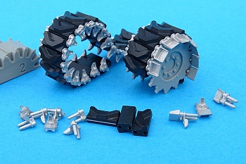 MTL-35311 Уширители для траков VVSS M4 Sherman  тип 1, дополнительный набор, подходит для любых трак