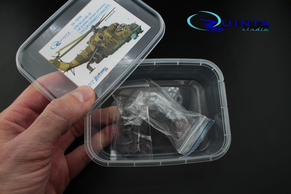 QC72006 1/72 Набор остекления для модели М-И-24/35 (с выпуклыми фонарями) (для модели фирмы Звезда)