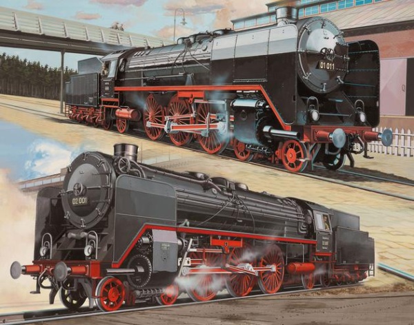 02158 Скоростные поезда BR 01 и BR02