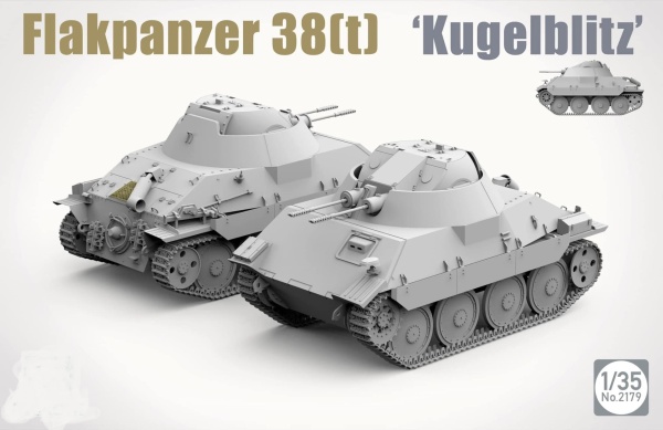 ТА2179 1/35 FLAKPANZER 38(t) "Kugelblitz