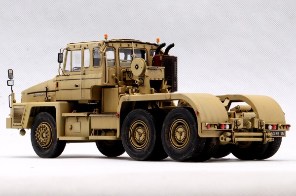 85527 1/35 Танковый транспортер Scammell Commander with 62 tonne Crane Fruehauf semi-trailer