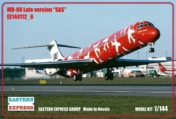 EE144112_6  Авиалайнер MD-80 поздний SAS (Limited Edision)