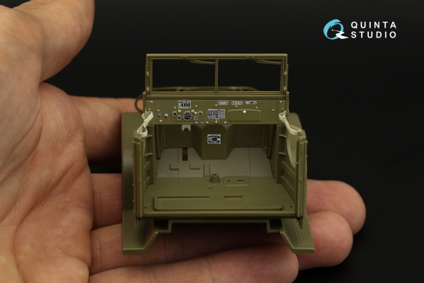 QD35052 1/35 3D Декаль интерьера кабины GMC CCKW 353 (open cab) (Tamiya)