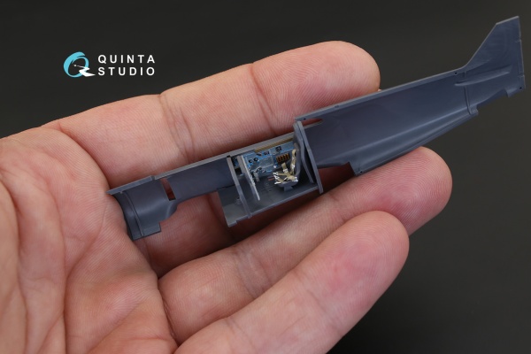 QD72010 1/72 3D Декаль интерьера кабины Ла-5 (для модели ClearProp)