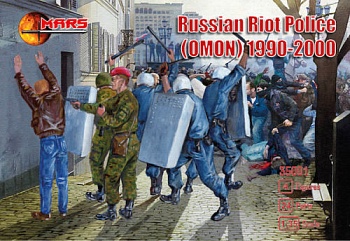 35001 Russian riot police (OMON), 1990-2000