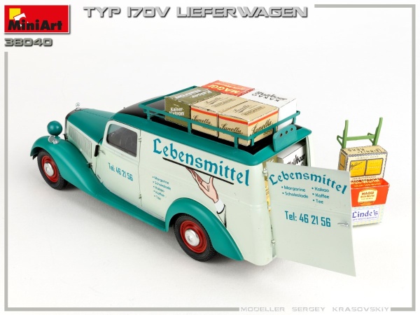 MA38040 Автомобиль Typ 170V Lieferwagen