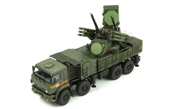 SS-016 1/35 Российский самоходный зенитный ракетно-пушечный комплекс 96K6 PANTSIR-S1 