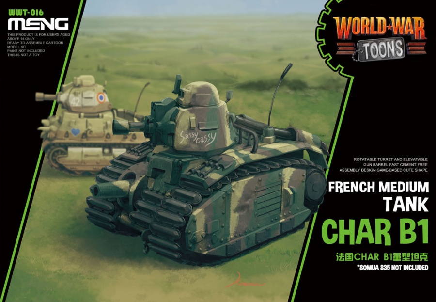 WWT-016 French Heavy Tank Char B1