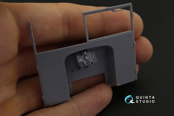 QD35031 1/35 3D Декаль интерьера кабины Henschel 33 D1 (для модели ICM)