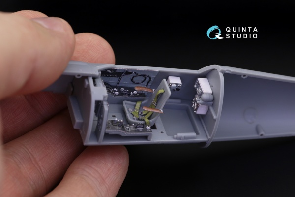 QD48184 1/48 3D Декаль интерьера кабины Ла-11 (HobbyBoss)