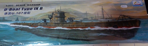 80914 1/700 Electric submarines - the German U-107