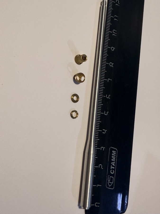 35B118 Металлический ствол 17pdr 76,2mm L/55 Barrel for Self-Propelled Gun 'Archer'