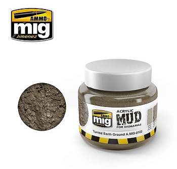 AMIG2103 Ammo Mig TURNED EARTH GROUND  AMIG2103 Ammo Mig TURNED EARTH GROUND