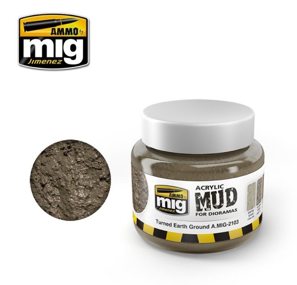 AMIG2103 Ammo Mig TURNED EARTH GROUND  AMIG2103 Ammo Mig TURNED EARTH GROUND