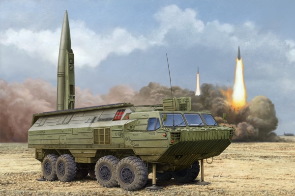 85505 Мобильный ракетный комплекс SS-23 Spider Tactical Ballistic Missile (Hobby Boss) 1/35