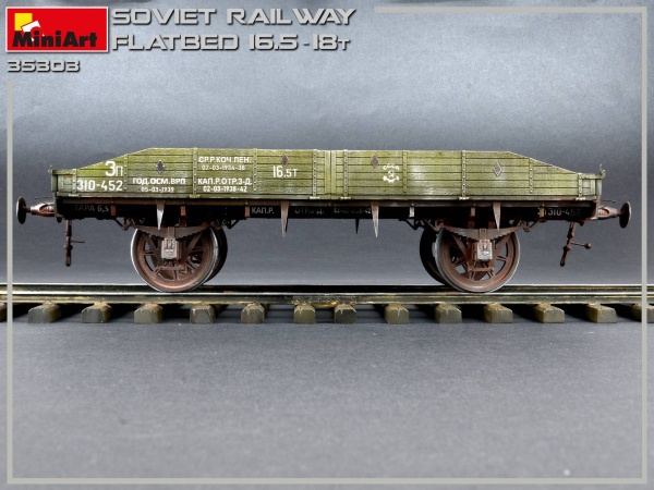 MA35303 1/35 Железнодорожная платформа 16,5-18т.
