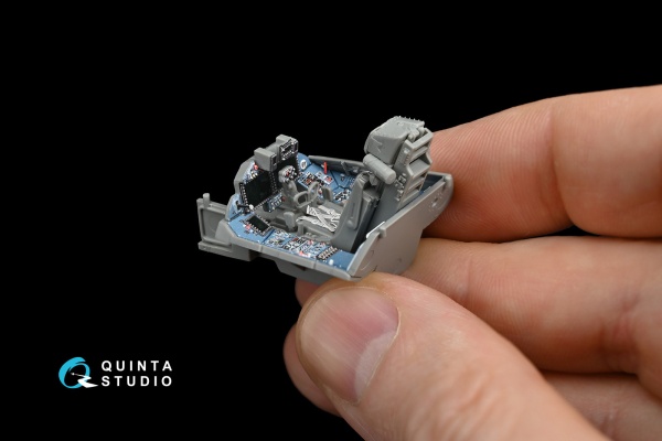 QD48057 1/48 3D Декаль интерьера кабины Су-35C (для модели GWH)
