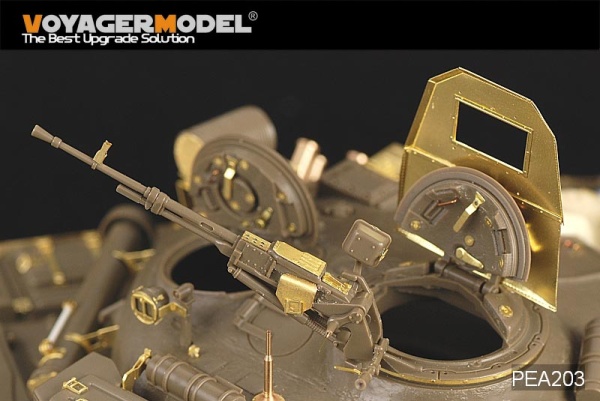 PEA203 Modern Russian Тип (72) Anti-Fragment Shield w/NSVT 12.7mm Machine Gun (For All)