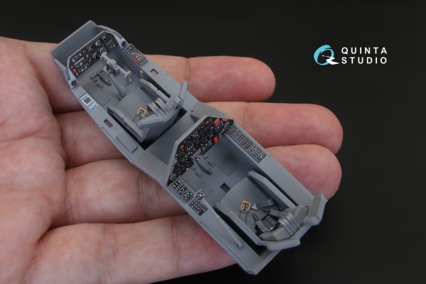 QD32068 1/32 3D Декаль интерьера кабины AH-1G Cobra (для модели ICM)