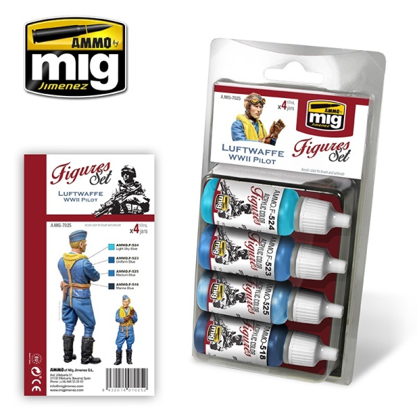 AMIG7025 LUFTWAFFE WWII PILOT SET AMIG7025 LUFTWAFFE WWII PILOT SET
