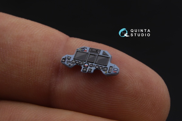 QD72011 1/72 3D Декаль интерьера кабины Су-27СМ (для модели Звезда)