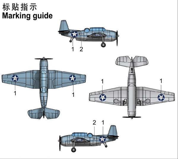 Т06408 TBF AVENGER (Pre-painted)