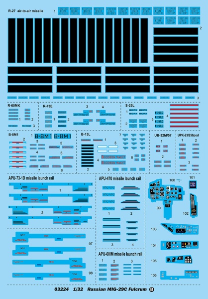 Т03224 Russian MIG-29C Fulcrum