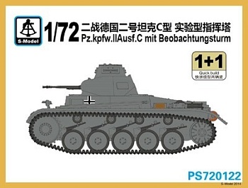 PS720122 Pz. Kpfw. II Ausf.C Mit beobachtungsturm