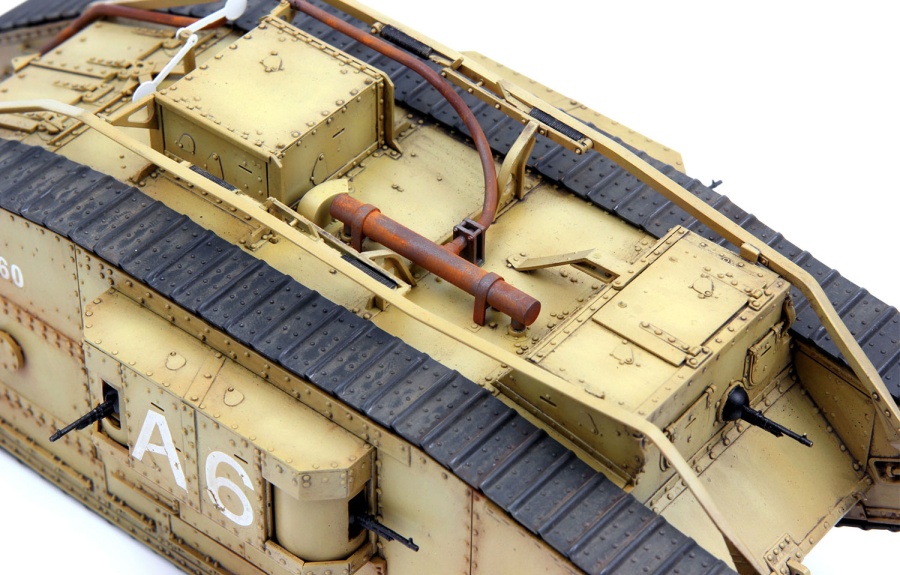 TS-029 1/35 Британский HEAVY TANK Mk.V FEMALY