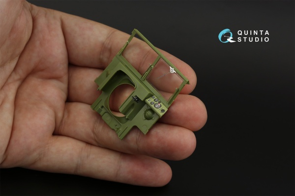 QD35048 1/35 3D Декаль интерьера кабины СТЗ-5 (Звезда)