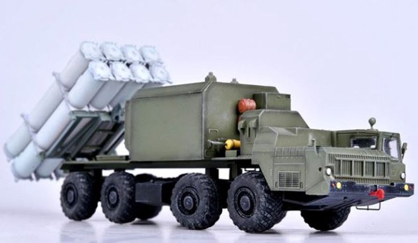 AS72130 Russian Bal-E mobile coastal defense missile luncher with K weight