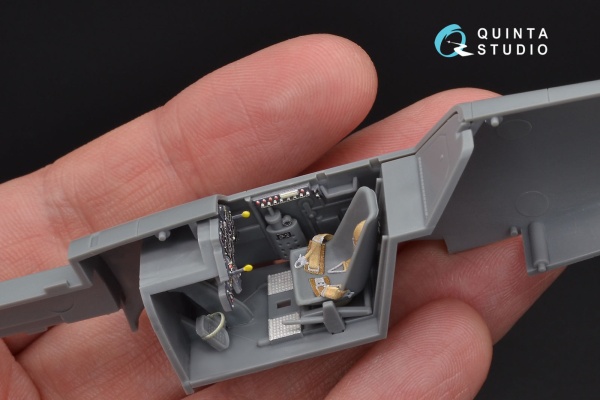 QD48097 3D Декаль интерьера кабины Bf 109E (для модели Tamiya)