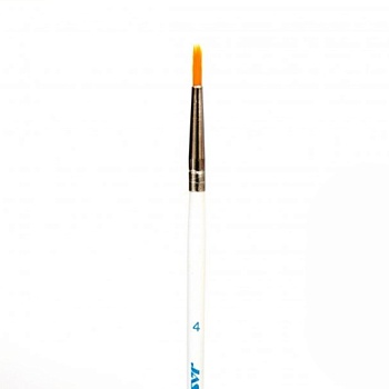 3609 Кисть из синтетического волоса, круглая № 4