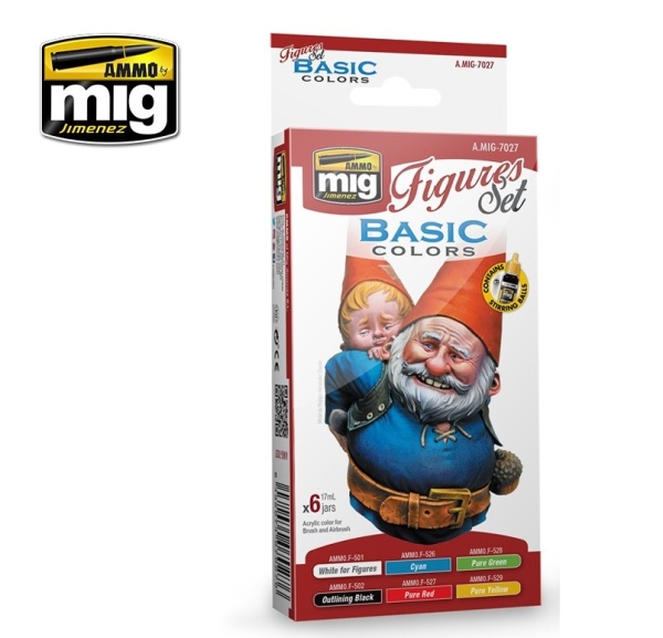 AMIG7027 BASIC COLORS FOR FIGURES AMIG7027 BASIC COLORS FOR FIGURES