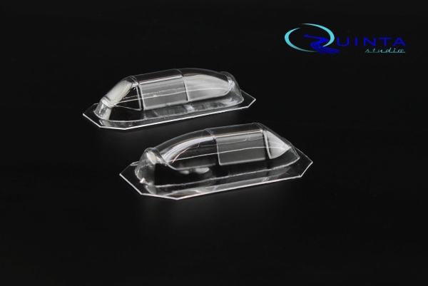 QC48001 1/48 Набор остекления Як-3 (для модели Звезда 4814), 2 шт