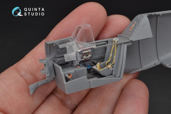 QD48103 3D Декаль интерьера кабины Bf 109G-6 (для модели Tamiya)