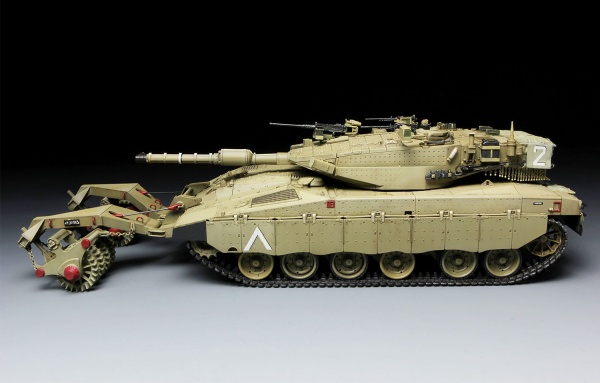 TS-005 1/35 Israel Main Battle Tank Merkava Mk.3 BAZ w/Nochri Dalet Mine Roller System