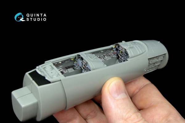 QD48041 1/48 3D Декаль интерьера кабины F-15D (для модели GWH)
