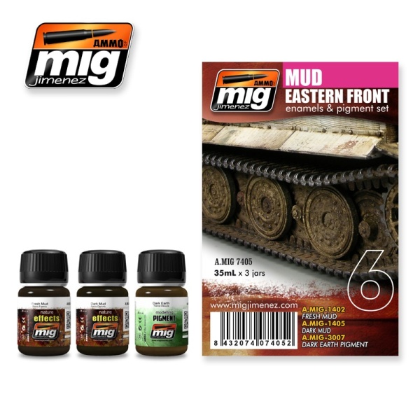 AMIG7405 EASTER FRONT MUD SET  (Набор: 1402, 1405, 3007) AMIG7405 EASTER FRONT MUD SET  (Набор: 1402, 1405, 3007)