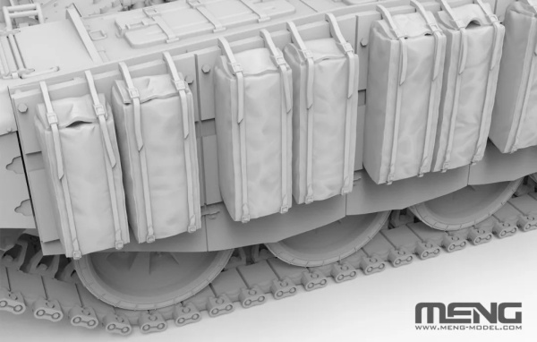 TS-053 Российский основной боевой танк Тип-72-Б3М с тралом KMT-8 1\35